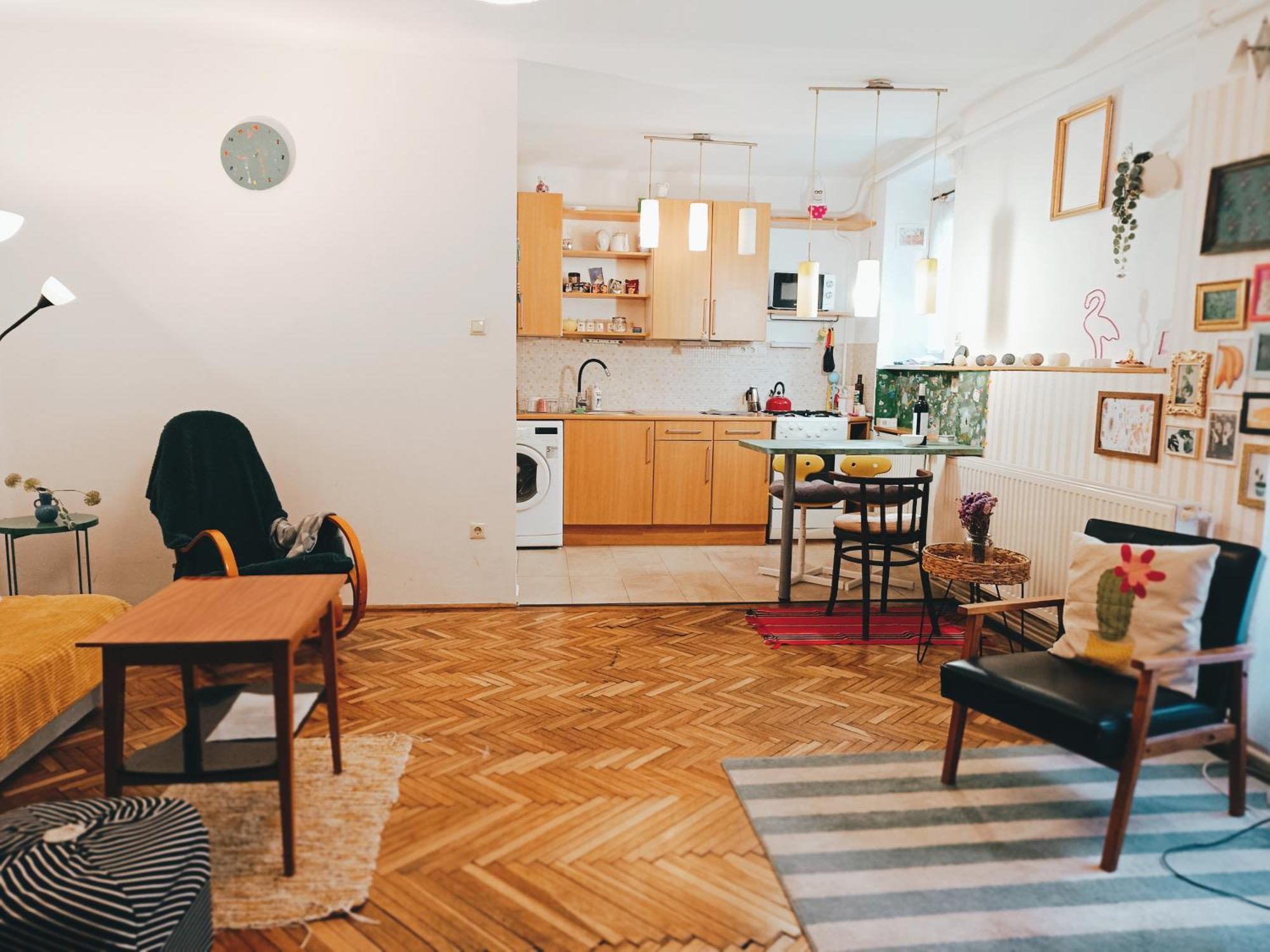 Flat In Historic Villa With Your Own Private Garden, Near City Park Будапеща Екстериор снимка